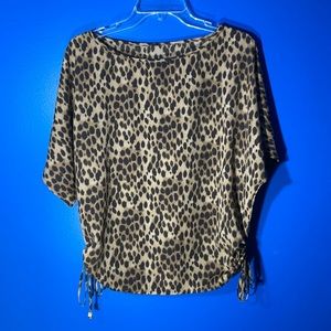 Women’s Michael Kors Leopard Print Top